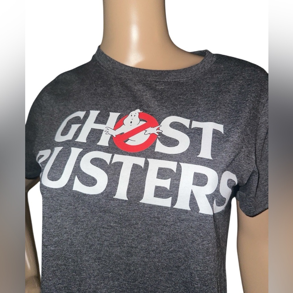 ❤️Gray Ghostbusters Short Sleeve Tee - Juniors size medium